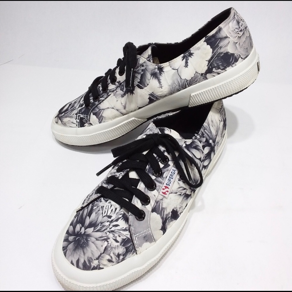 Superga Floral Print Sneaker